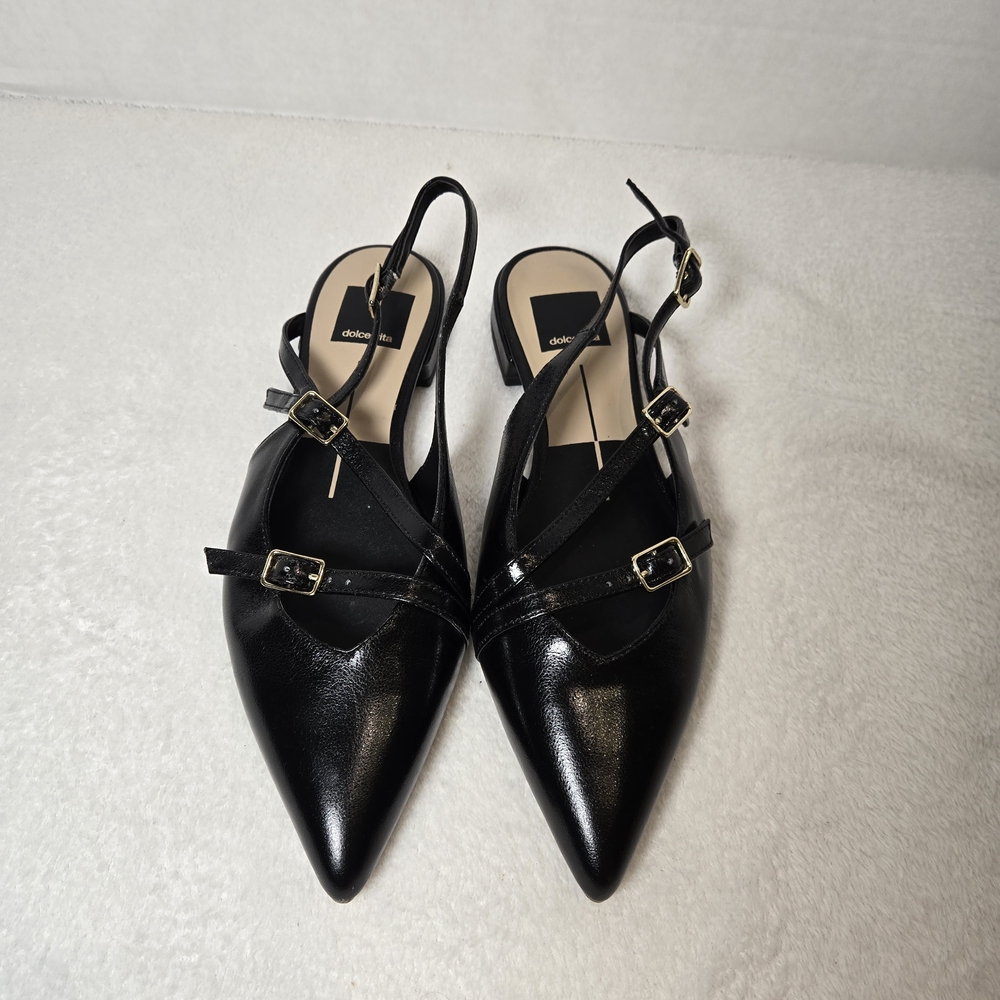 Dolce Vita Black Strappy Women's Shoes